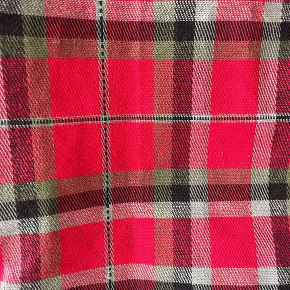 Plaid Bag w/ Straps - Picture 3 of 4